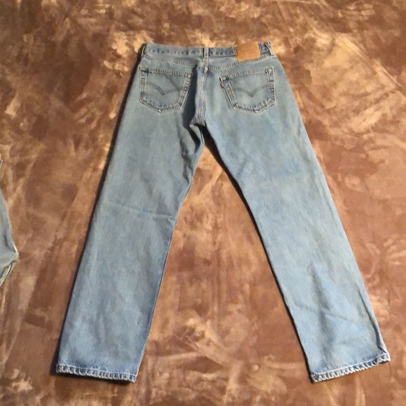 VINTAGE 501 Levi’s (1997, 1999, & 2001) red tag Jeans (lot of 5) | 34 x 32 - Picture 12 of 17